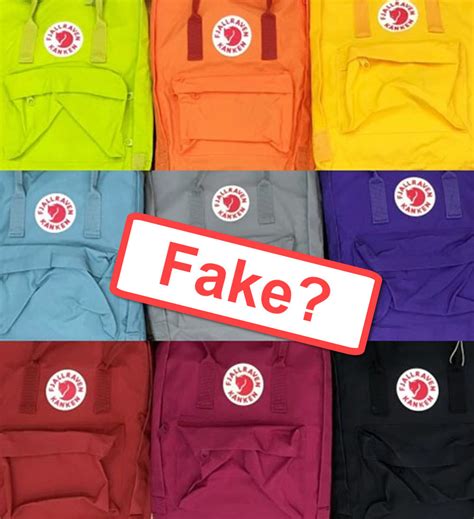 difference between real and fake kanken bag|fjällräven kanken real or fake.